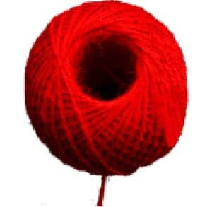 Red yarn